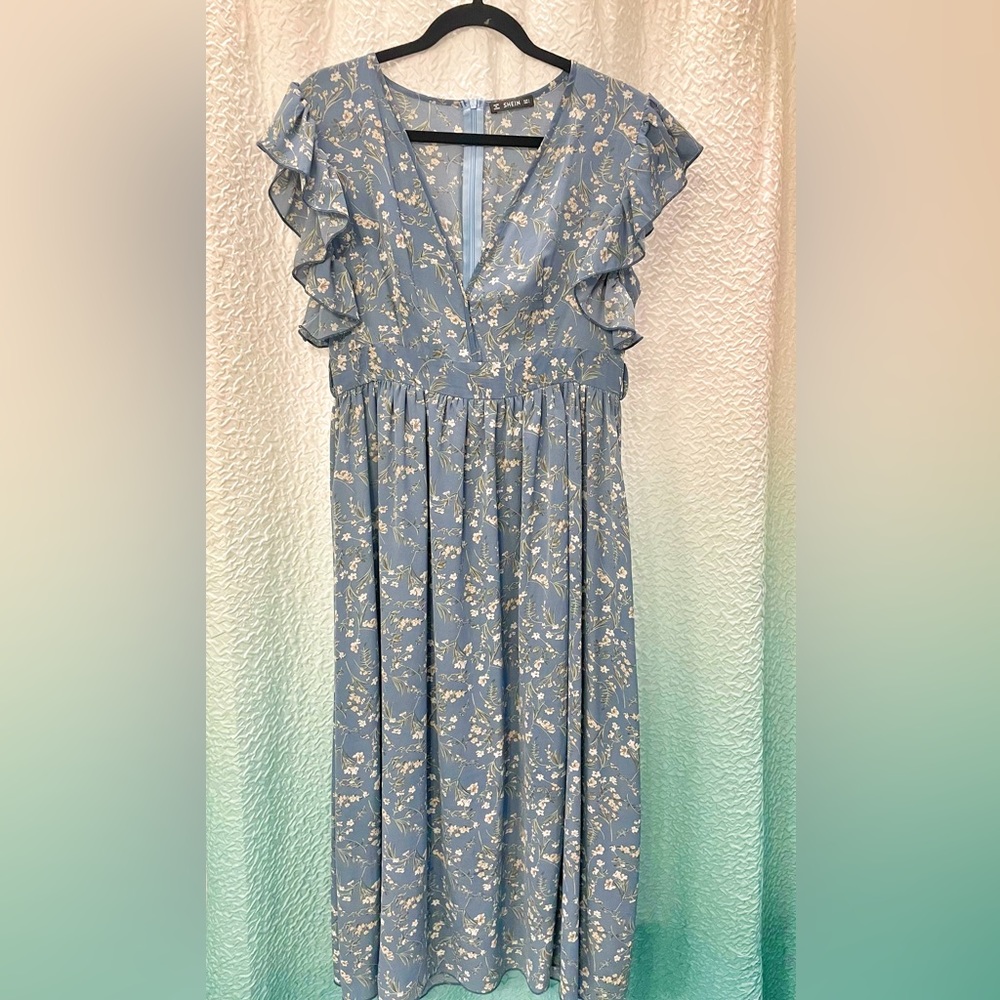 Long Floral Maxi Dress